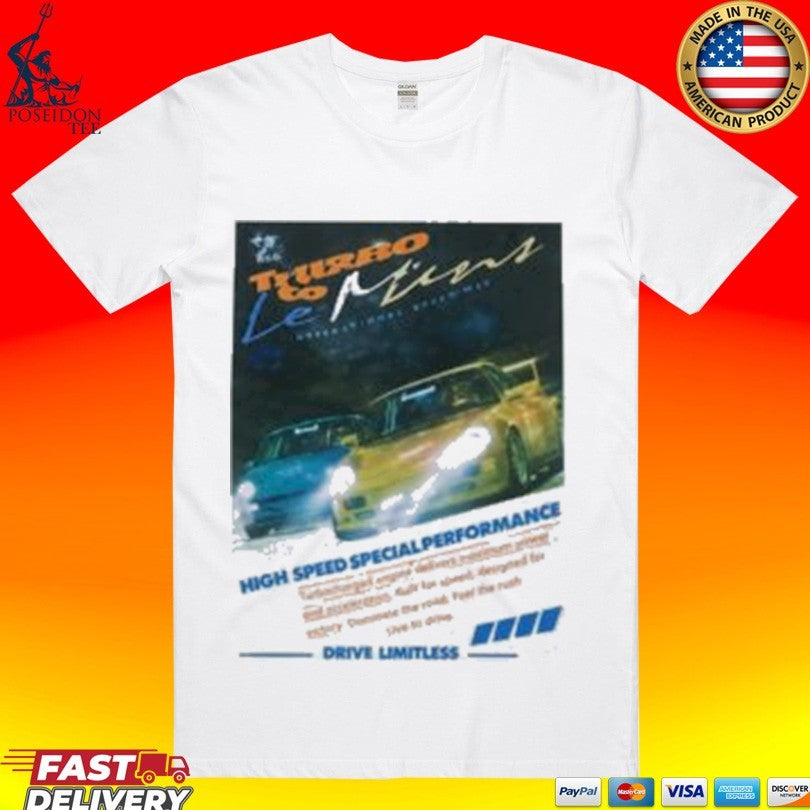 Justin Bieber Turbo Le Mans Drive Limitless Unisex