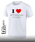 I love waterboarding children shirt Unisex