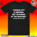 Kansas City Is Amazing But I’m Afraid Of The Weather Dutch World Cup Fan 2026 Unisex