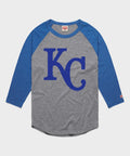 Kansas City Royals Cap Logo '69 Raglan Unisex