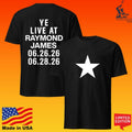 Kanye West Live At Raymond James Stadium Tampa Florida 2026 Concert Merch On June 26 And 28 2026 Star