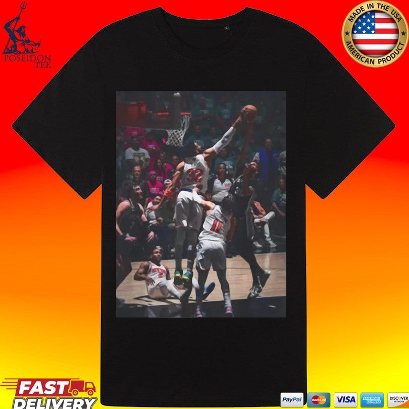 Karl Anthony Towns Blocks Julian Champagnie Unisex