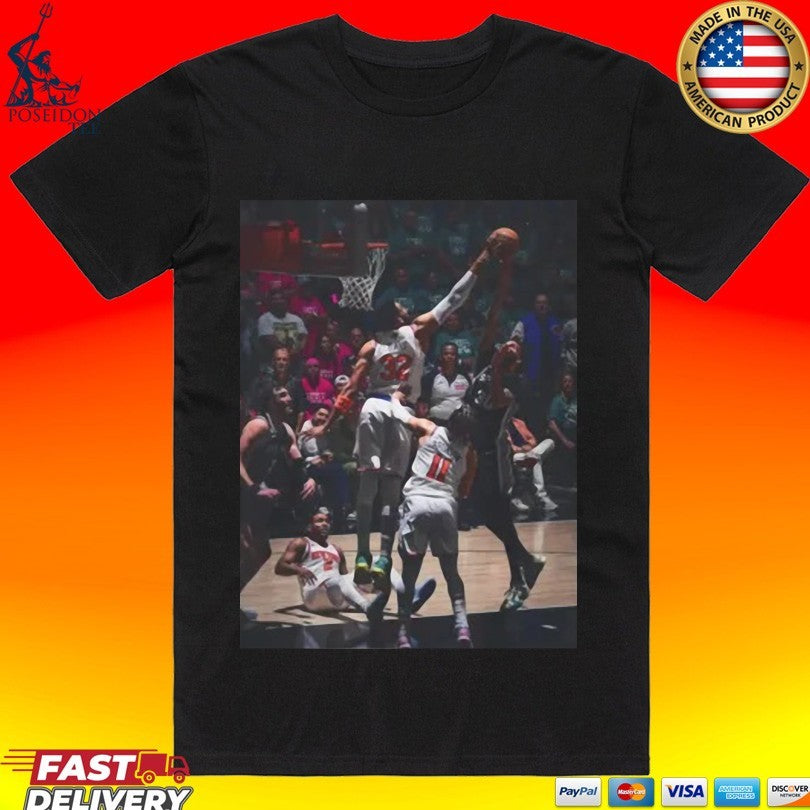 Karl Anthony Towns Blocks Julian Champagnie Unisex