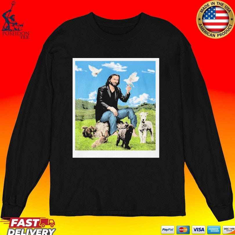 Keanu Reeves And Animal Steppe Unisex