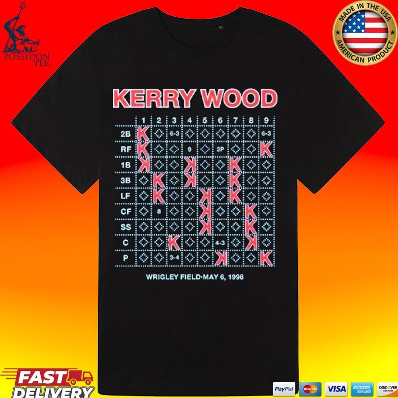 Kerry Wood 20k Scorecard Wrigley Field May 6 1998 Unisex