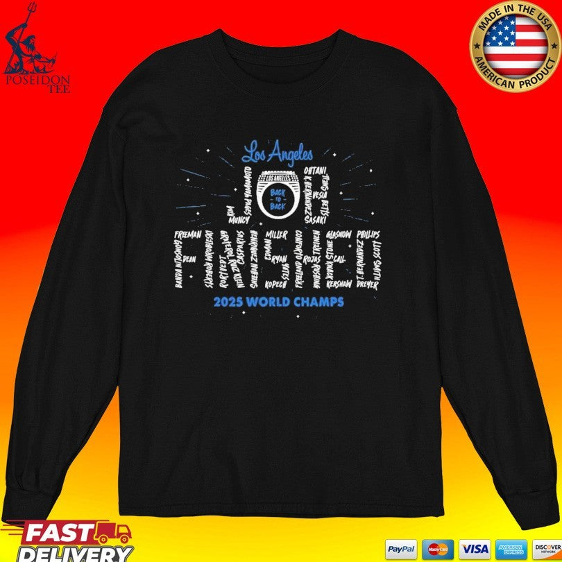 Kike Hernández Job Finished Dodgers Back to Back Unisex