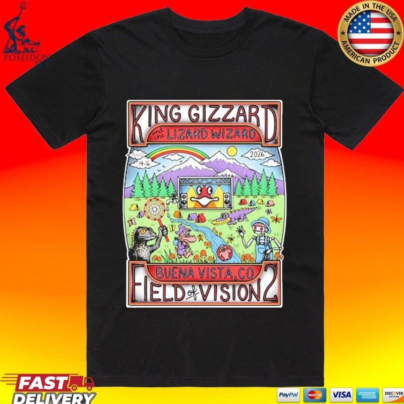 King Gizzard And The Lizard Wizard Meadow Creek In Buena Vista Co August 14-16 2026