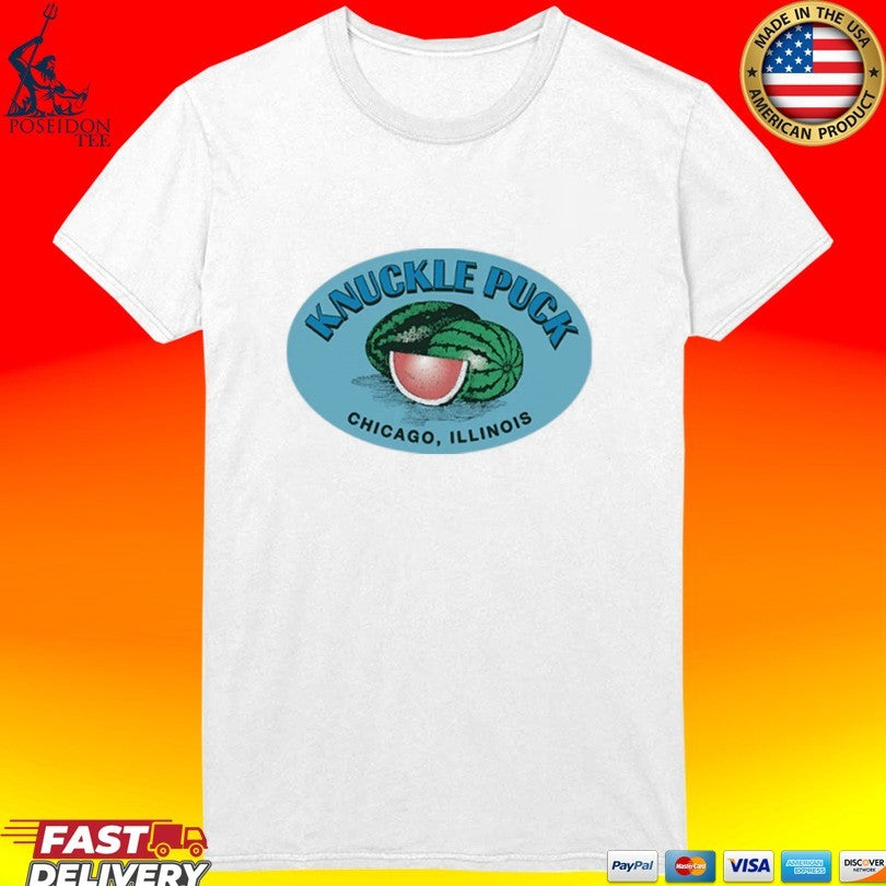 Knuckle Puck Chicago Ilinois Watermelon Unisex