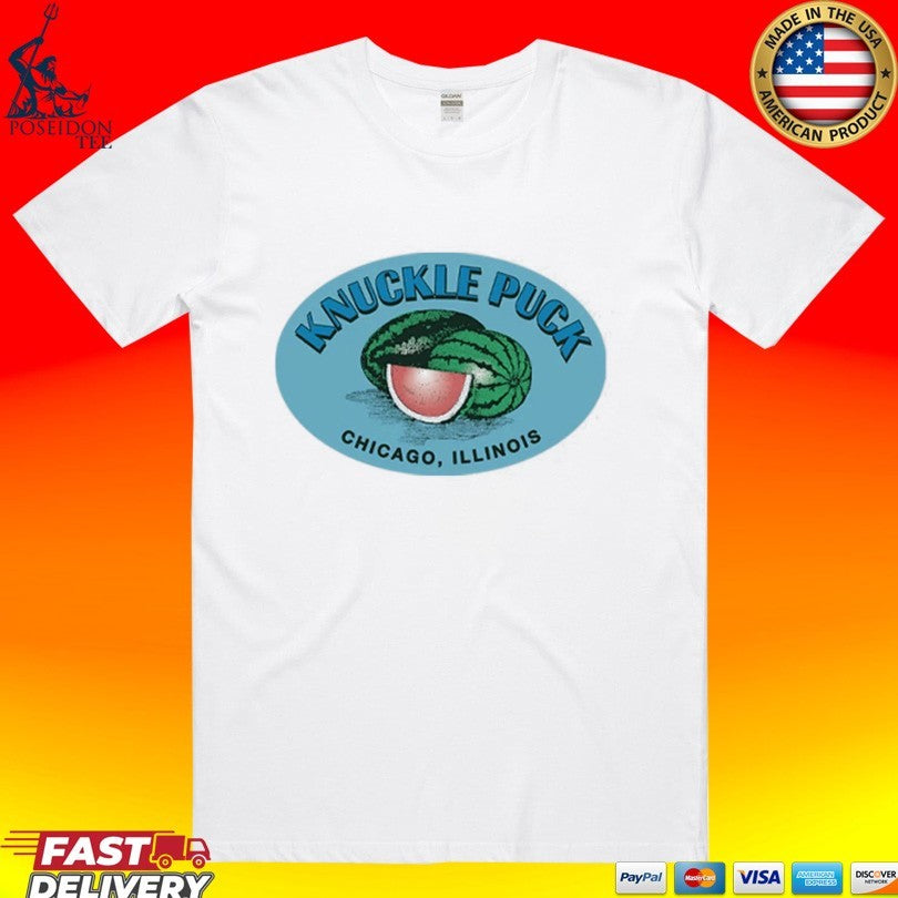 Knuckle Puck Chicago Ilinois Watermelon Unisex