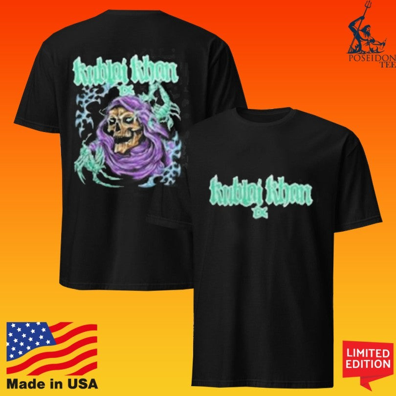 Kublai Khan Tx Teal Logo Unisex