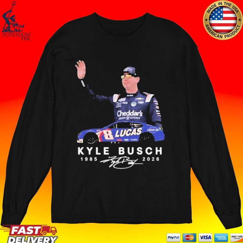 Kyle Busch 1985 2026 Signature Unisex