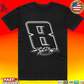Kyle Busch Black No 8 Unisex