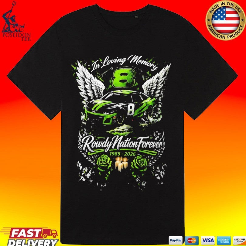 Kyle Busch In Loving Memory Rowdy Nation Forever Polo Unisex