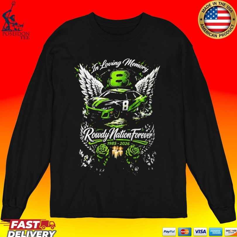 Kyle Busch In Loving Memory Rowdy Nation Forever Polo Unisex