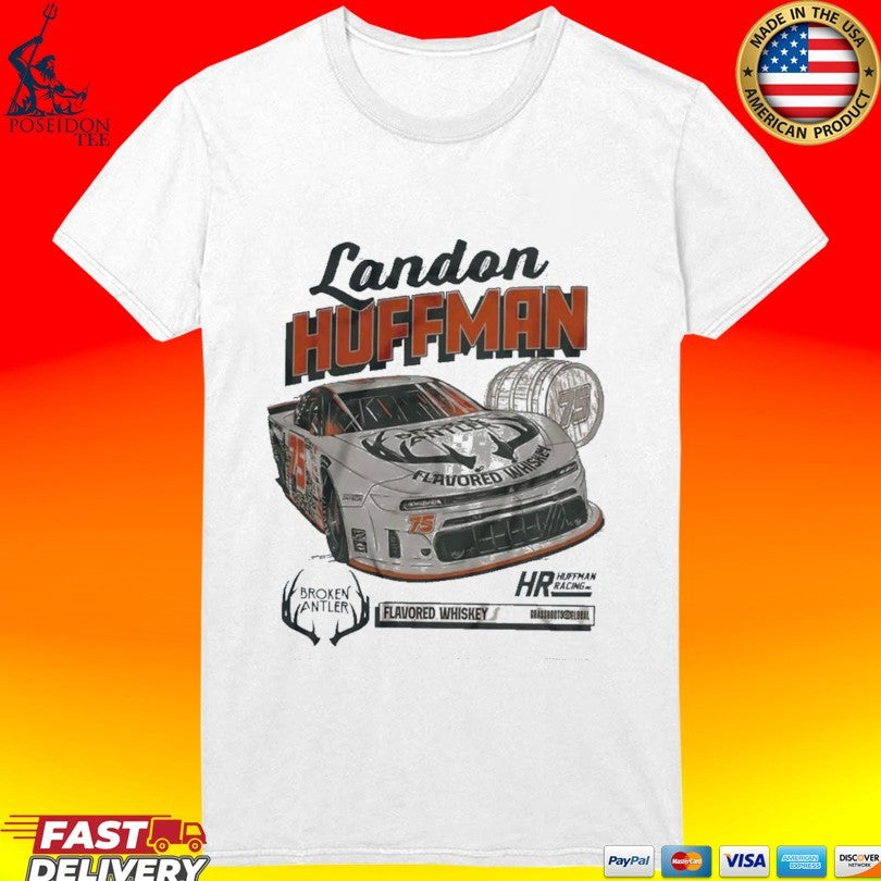 Landon Huffman Broken Antler Flavored Whiskey Racing Unisex