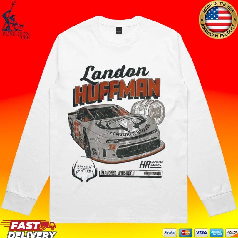 Landon Huffman Broken Antler Flavored Whiskey Racing Unisex
