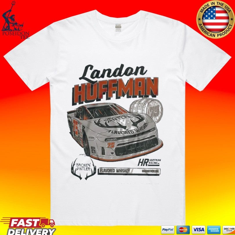 Landon Huffman Broken Antler Flavored Whiskey Racing Unisex