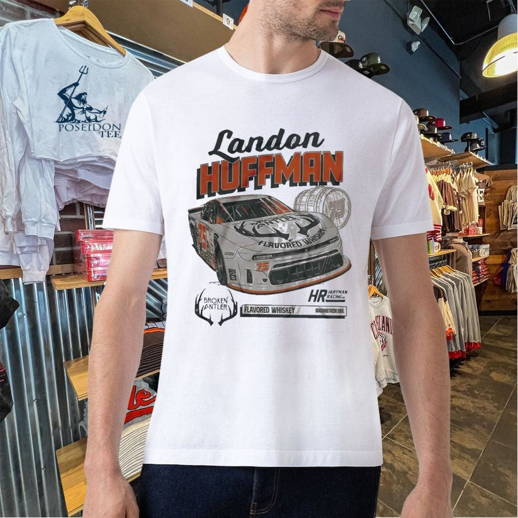 Landon Huffman Broken Antler Flavored Whiskey Racing Unisex