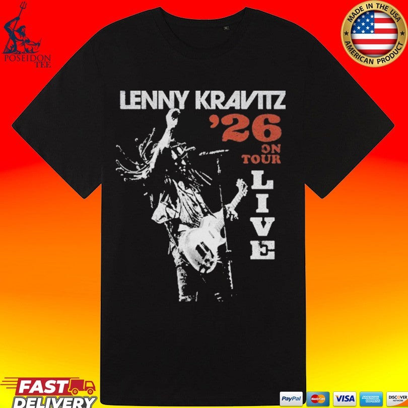 Lenny Kravitz ’26 On Tour Live Unisex