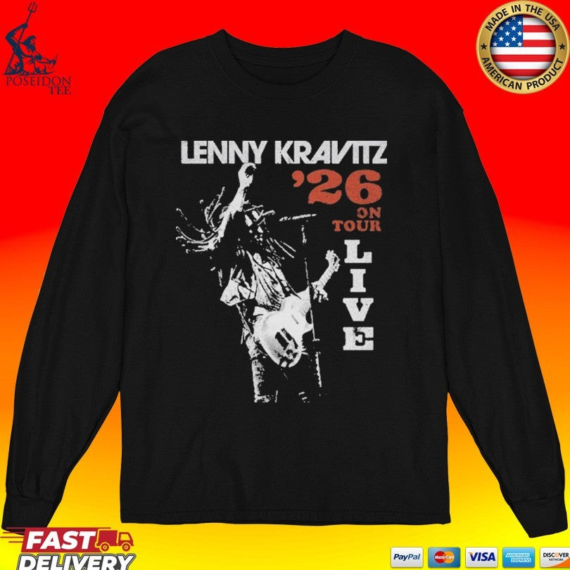 Lenny Kravitz ’26 On Tour Live Unisex