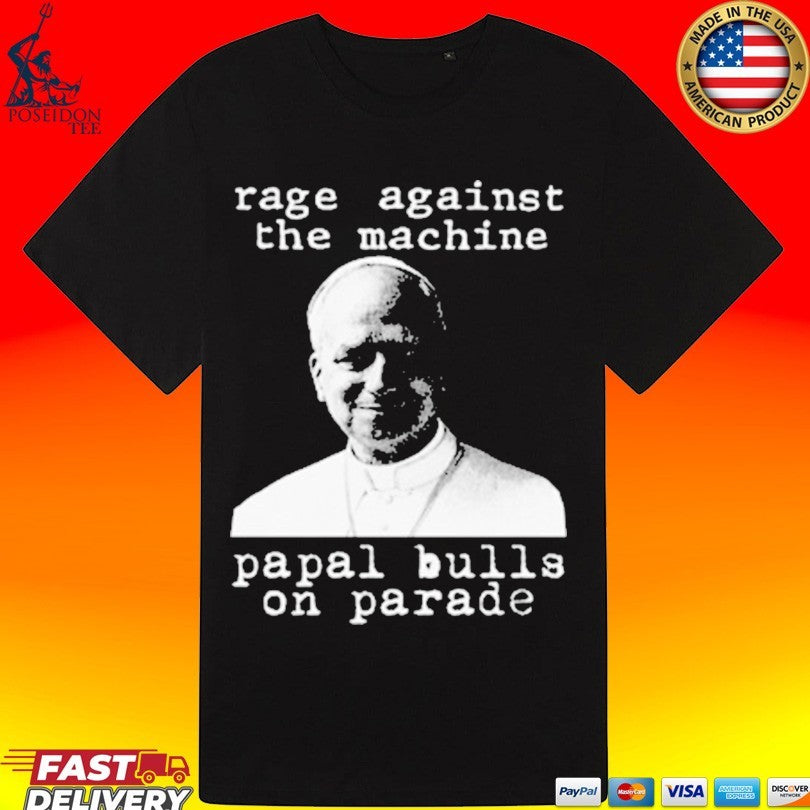 Leo Rage Against The Machine Papal Bulls On Parade Unisex