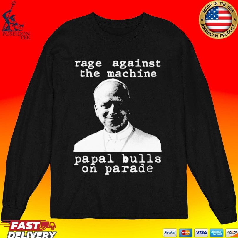 Leo Rage Against The Machine Papal Bulls On Parade Unisex