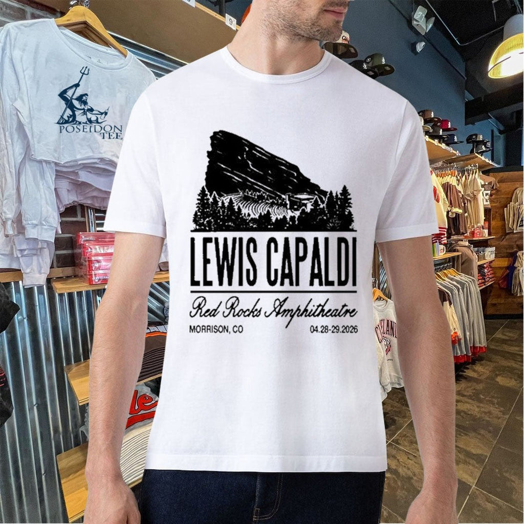 Lewis Capaldi Apr 28-29 2026 Red Rocks Unisex