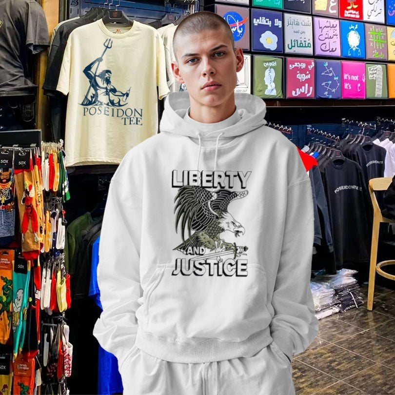 Liberty And Justice American Eagle Vintage Unisex