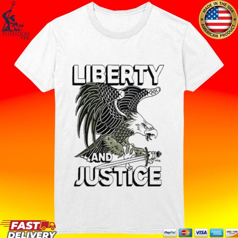 Liberty And Justice American Eagle Vintage Unisex