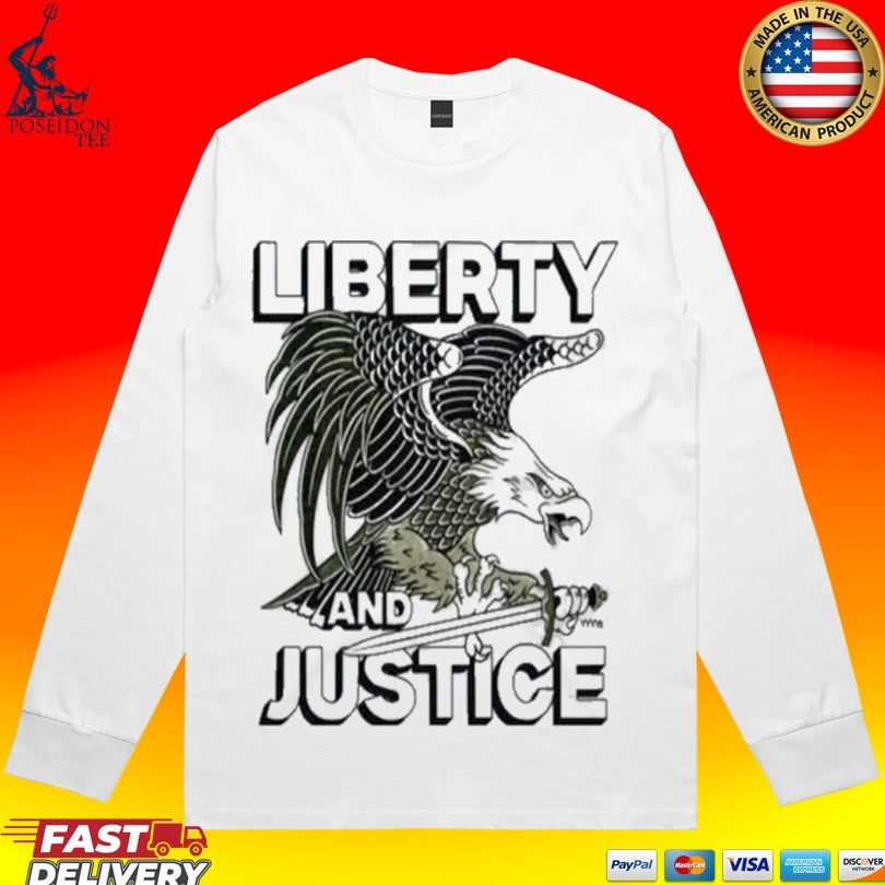 Liberty And Justice American Eagle Vintage Unisex