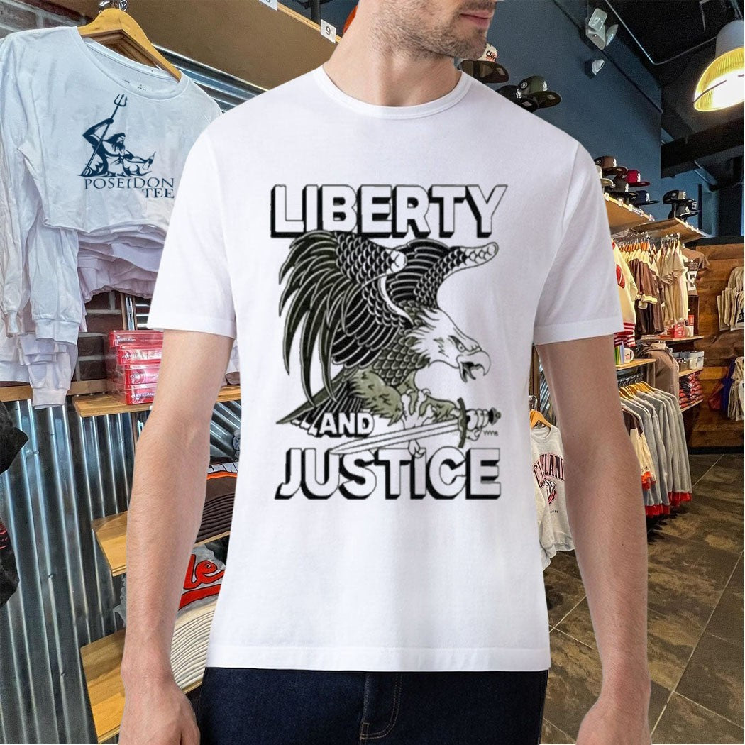 Liberty And Justice American Eagle Vintage Unisex