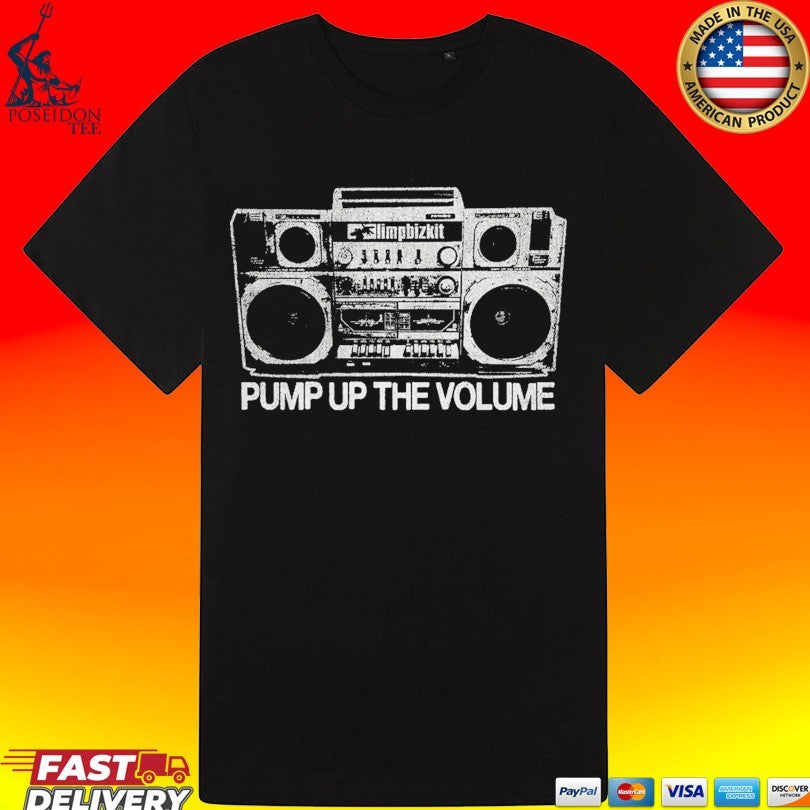 Limp Bizkit Boombox Pump Up The Volume Unisex