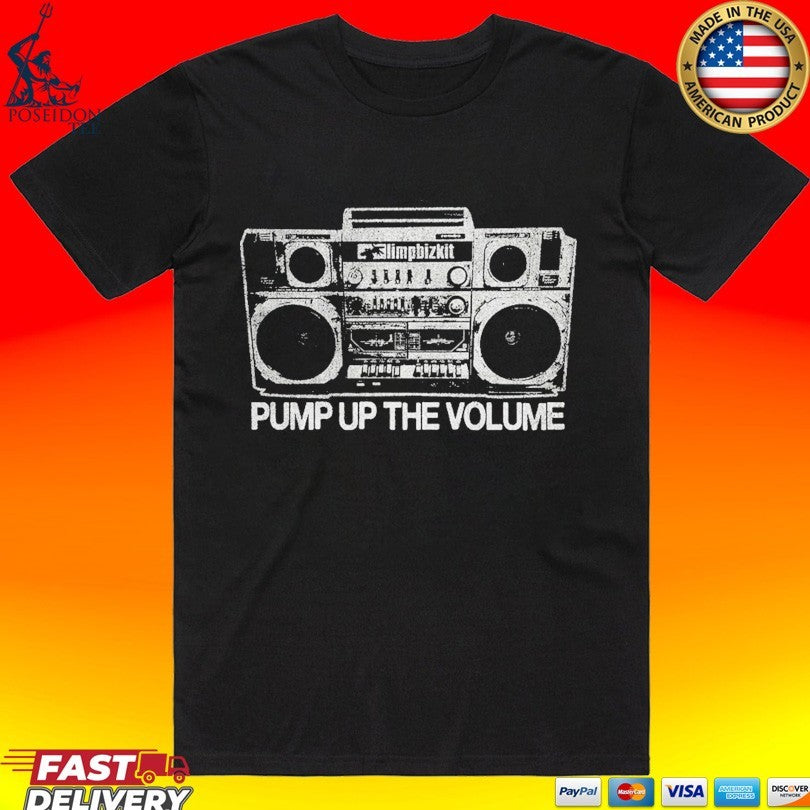Limp Bizkit Boombox Pump Up The Volume Unisex