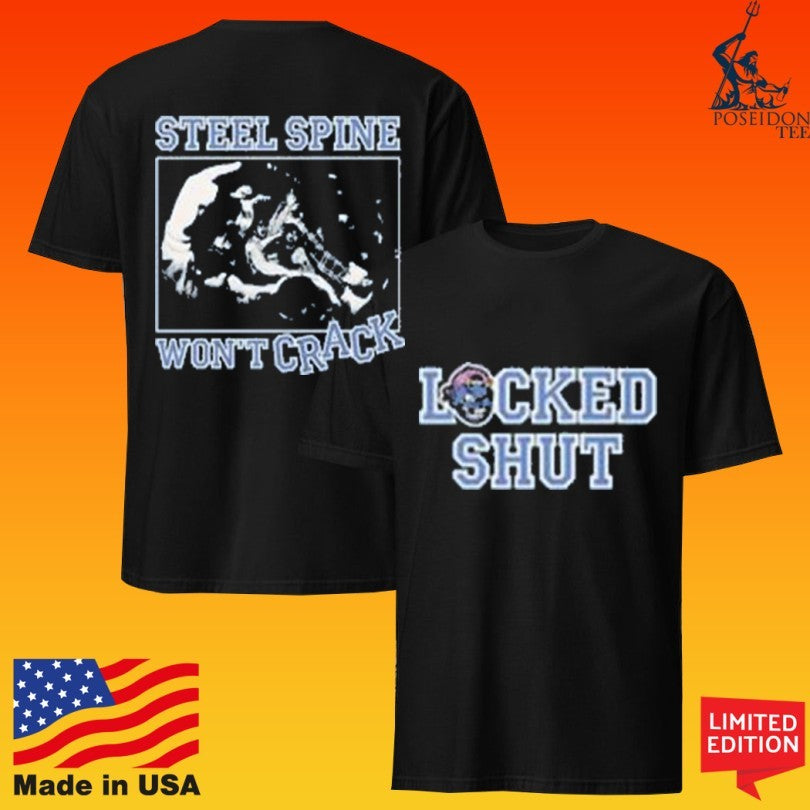 Locked Shut Steel Spine Won’t Crack Unisex