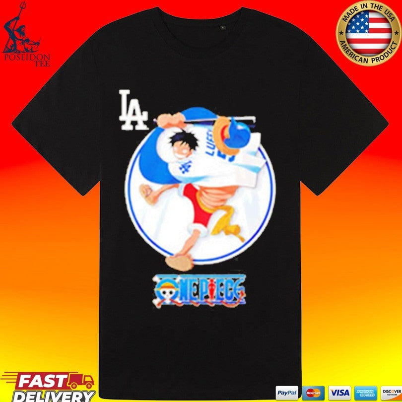 Los Angeles Dodgers Featuring Onepiece Illustration Unisex
