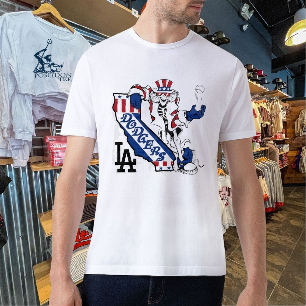 Los Angeles Dodgers X Grateful Dead Uncle Sam Unisex