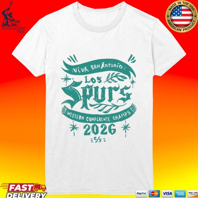 Los Purs Viva San Antonio Western Conference Champs 2026 Unisex