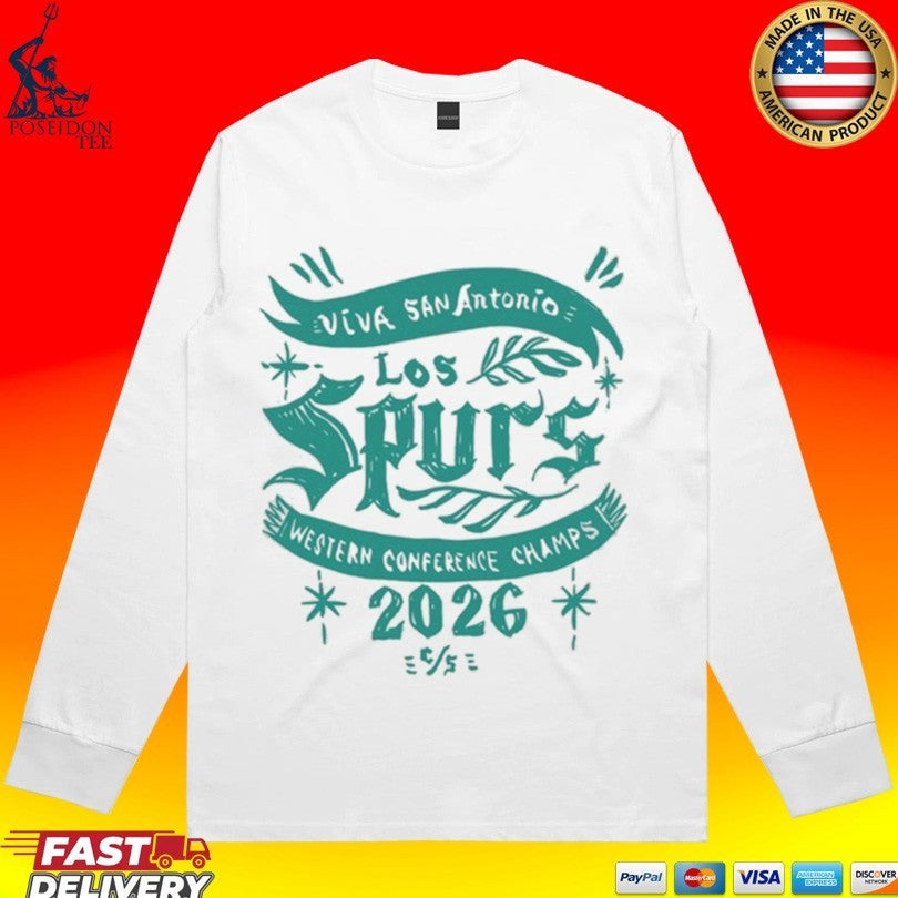 Los Purs Viva San Antonio Western Conference Champs 2026 Unisex