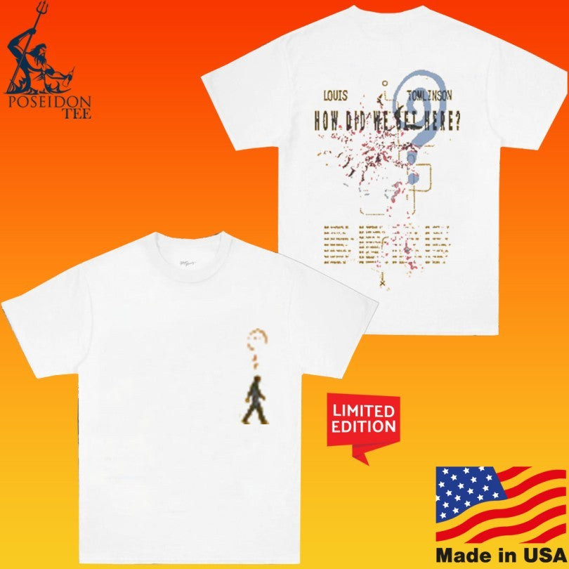 Louis Tomlinson How Did We Get Here North America Tour Gold Unisex