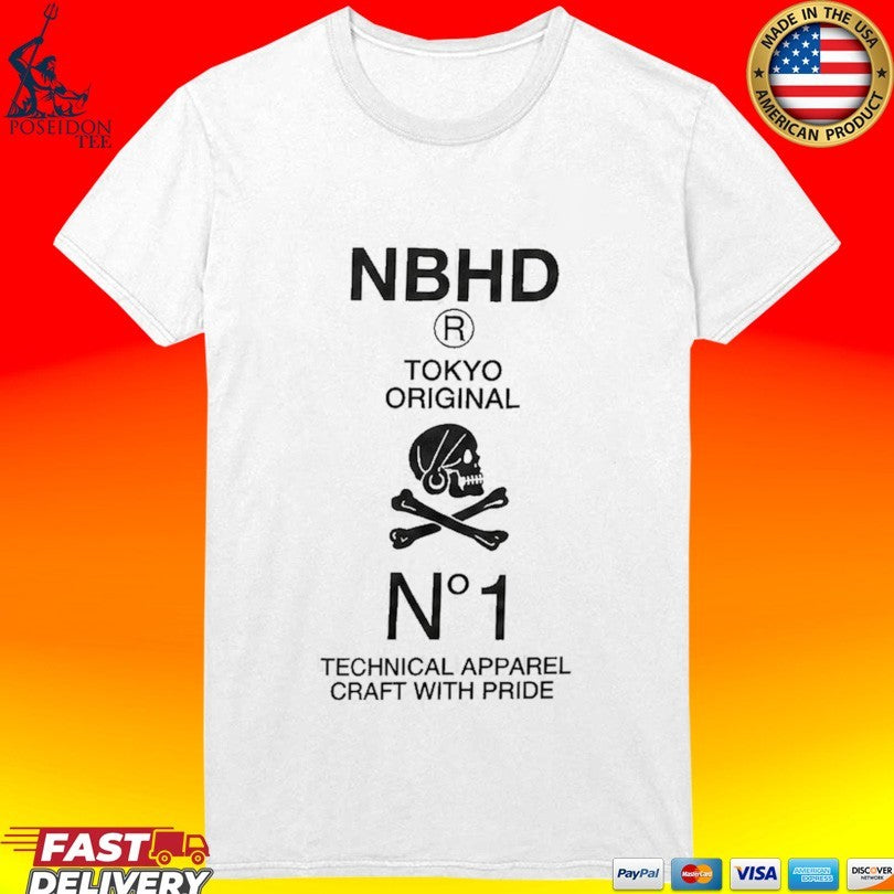 Louis Tomlinson Neighborhood NBHD Tokyo Original NH-1 Skull Unisex