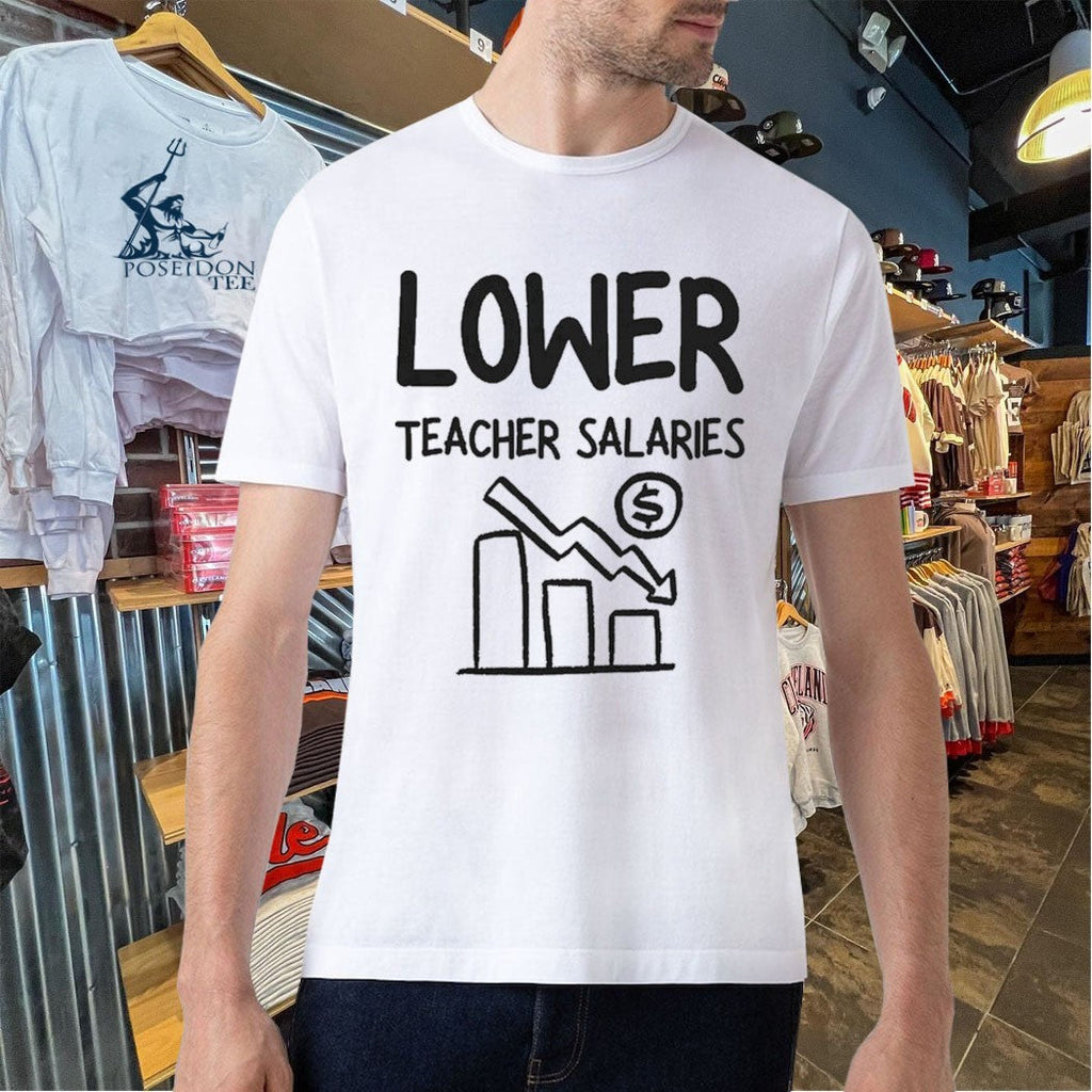 Lower Teacher Salaries Unisex