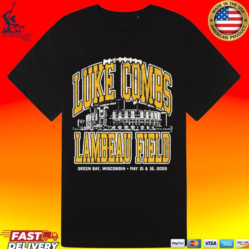 Luke Combs Lambeau Field Green Bay Wi May 15 & 16 2026 Event Unisex
