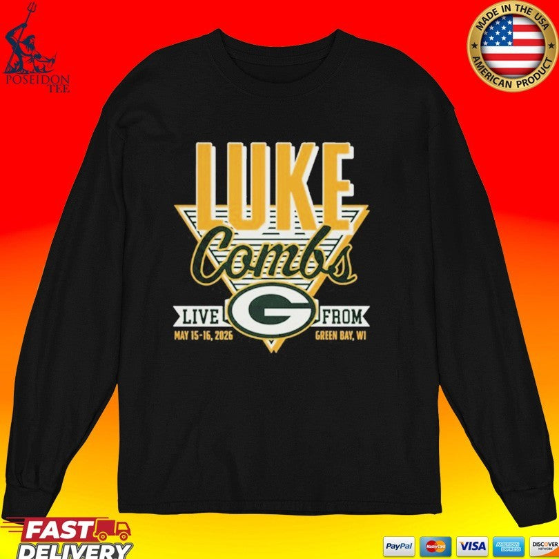 Luke Combs Show In Green Bay, Wi May 15-16, 2026 Unisex