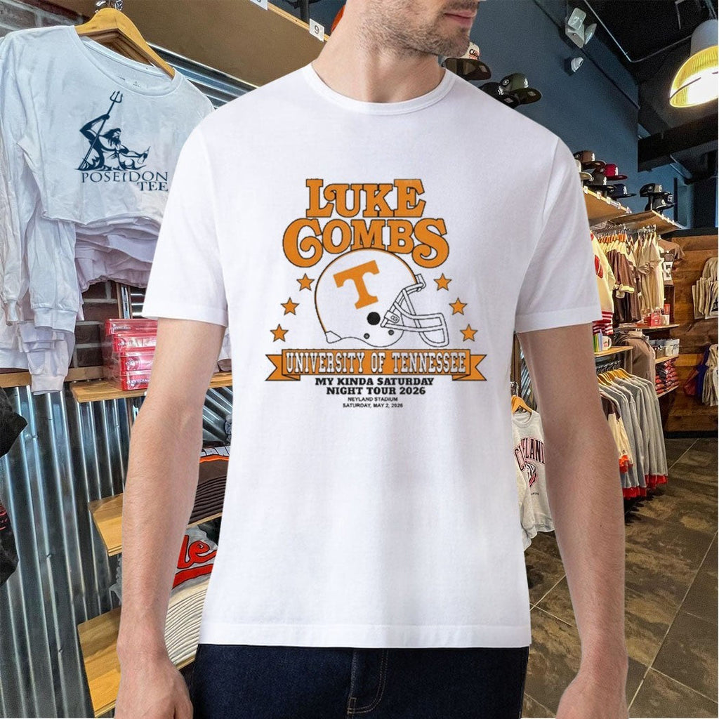 Luke Combs University Of Tennessee My Kinda Saturday Night Tour 2026 Unisex