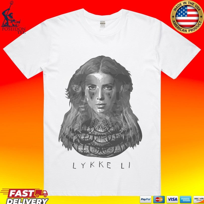 Lykke Li Noir Portrait Unisex