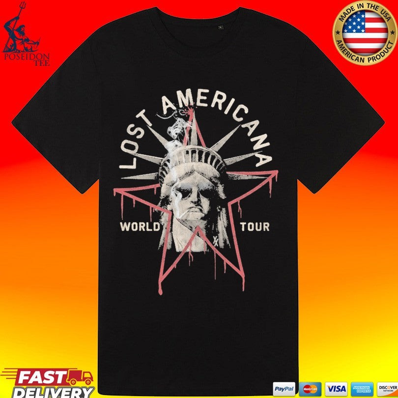 Machine Gun Kelly Lost Americana World Tour Liberty Tour Unisex
