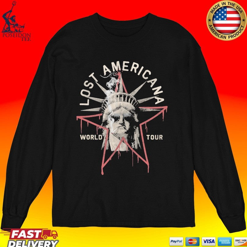 Machine Gun Kelly Lost Americana World Tour Liberty Tour Unisex