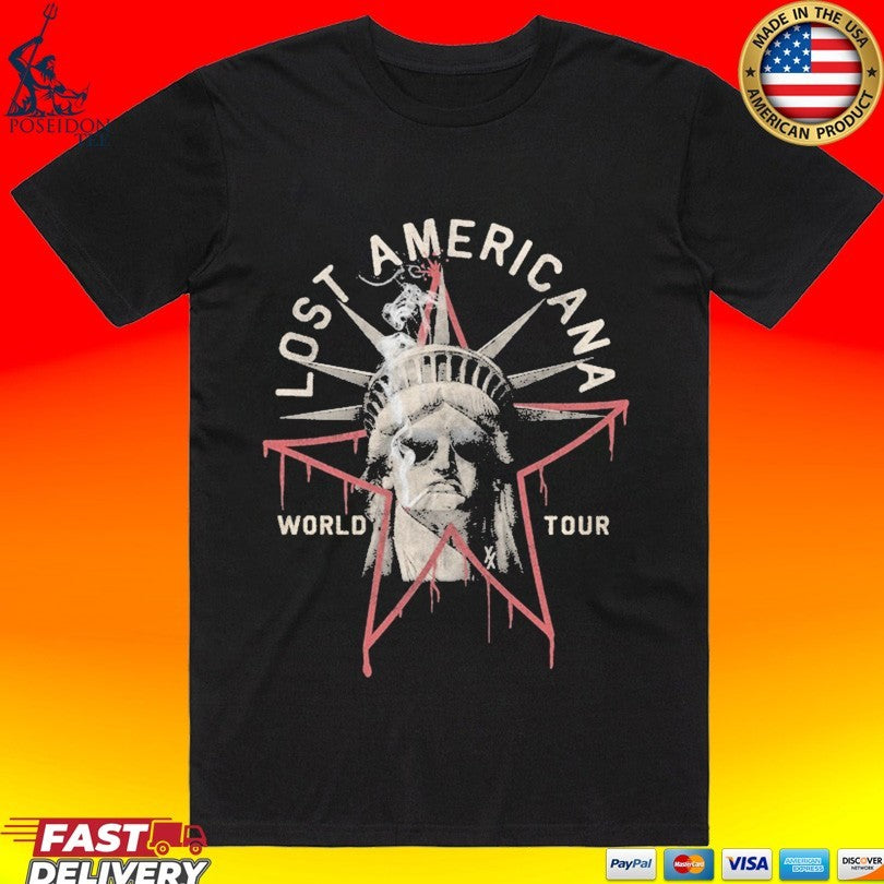 Machine Gun Kelly Lost Americana World Tour Liberty Tour Unisex