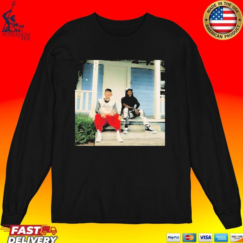 Machine Gun Kelly MGK x Wiz Khalifa Blog Era Boyz Mixtape Cover Unisex