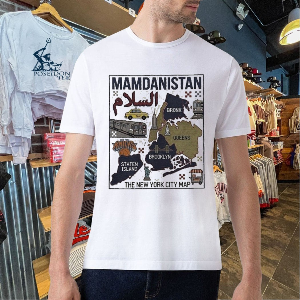 Mamdanistan The New York City Map Unisex
